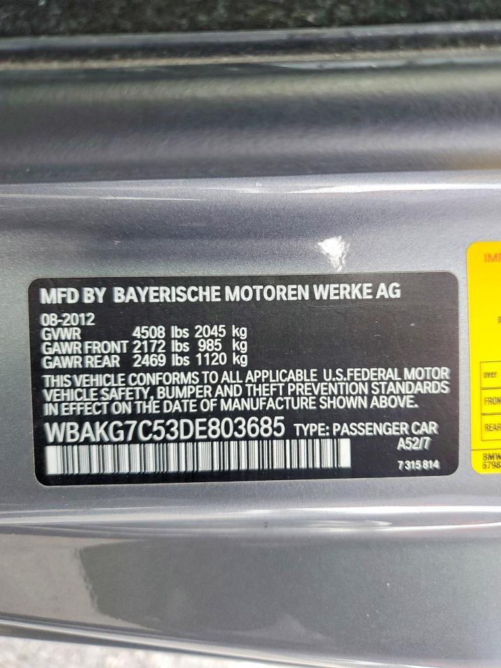 2013 BMW 335 I - zdjęcie 12