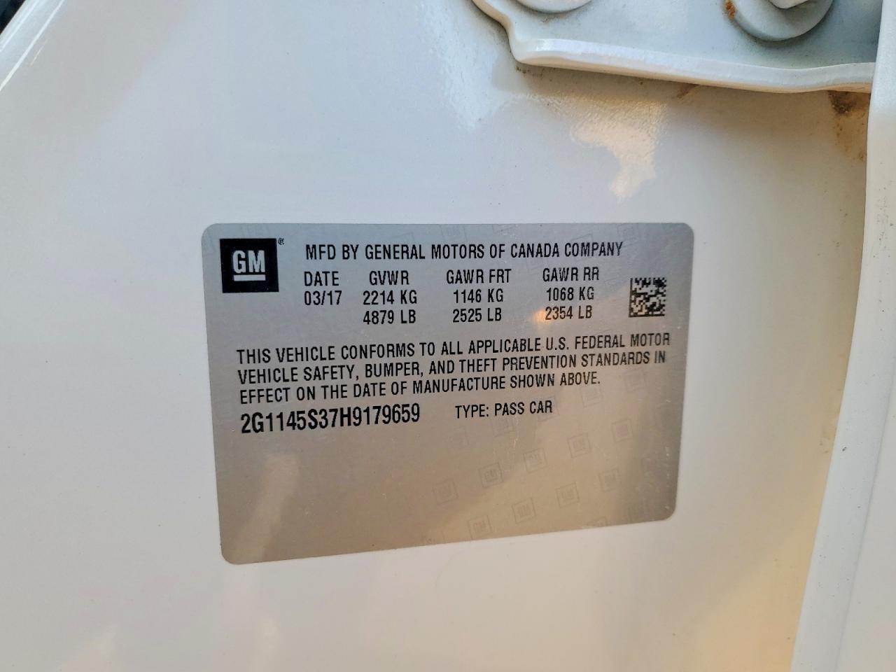 2017 Chevrolet Impala Premier - zdjęcie 12