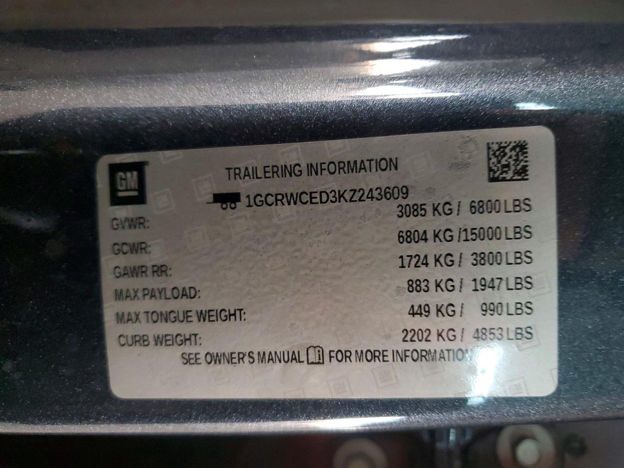 2019 Chevrolet Silverado C1500 Lt - zdjęcie 12