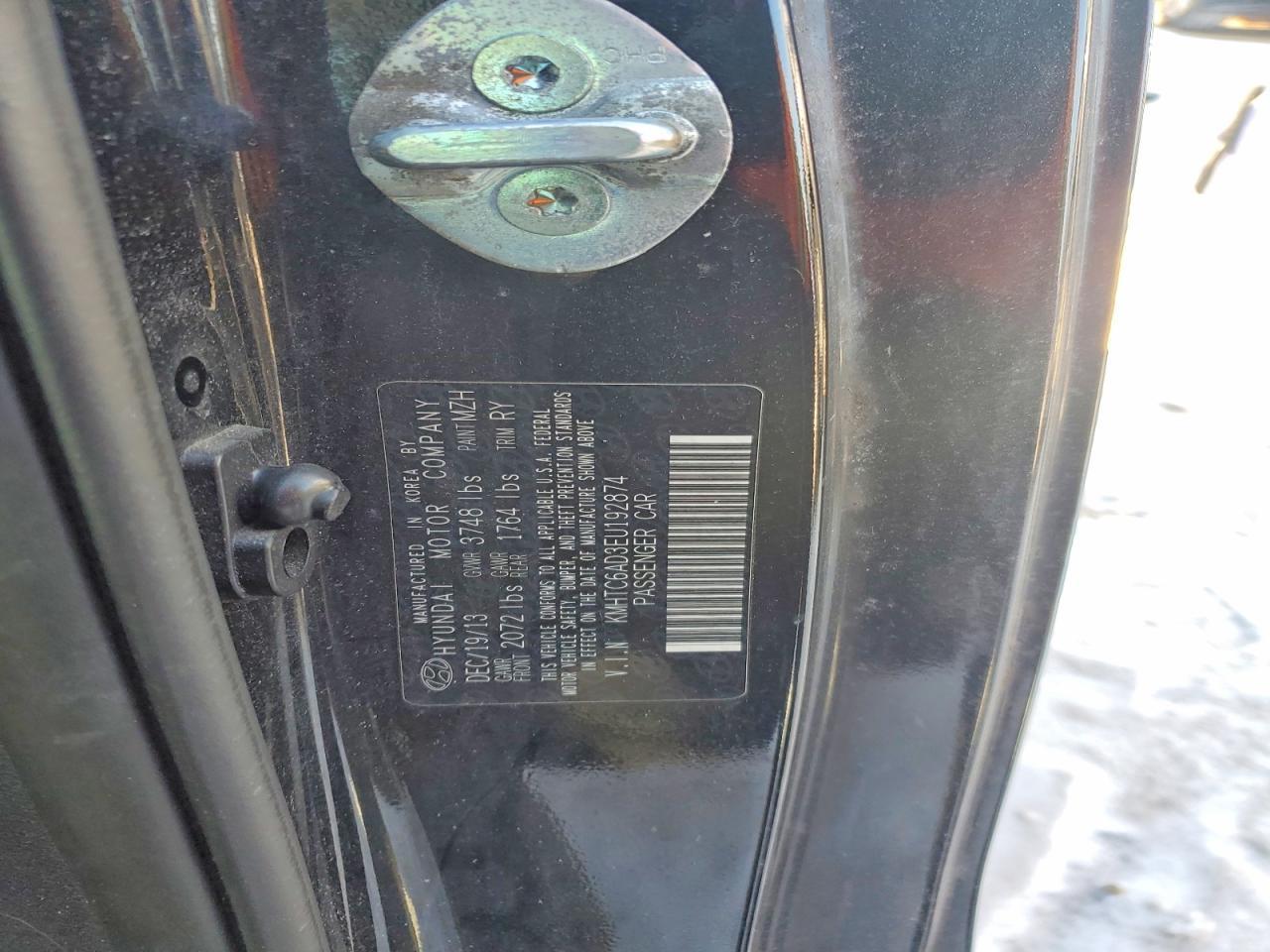 2014 Hyundai Veloster - zdjęcie 13