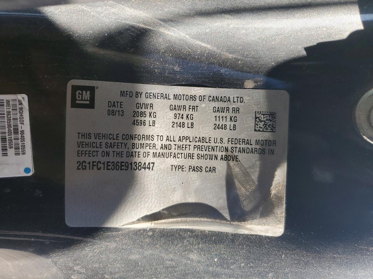 2014 Chevrolet Camaro Lt - zdjęcie 13