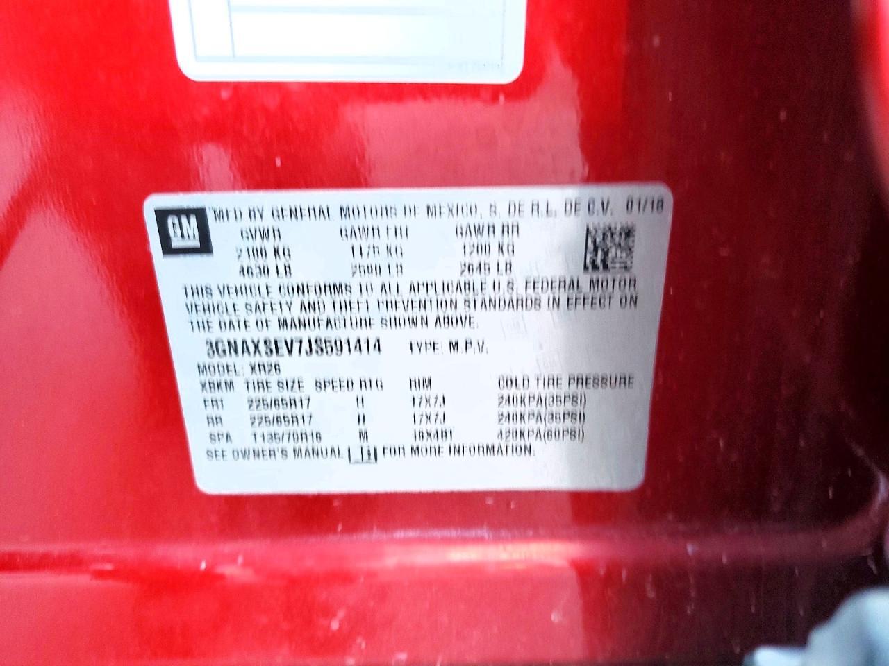 2018 Chevrolet Equinox Lt - zdjęcie 13