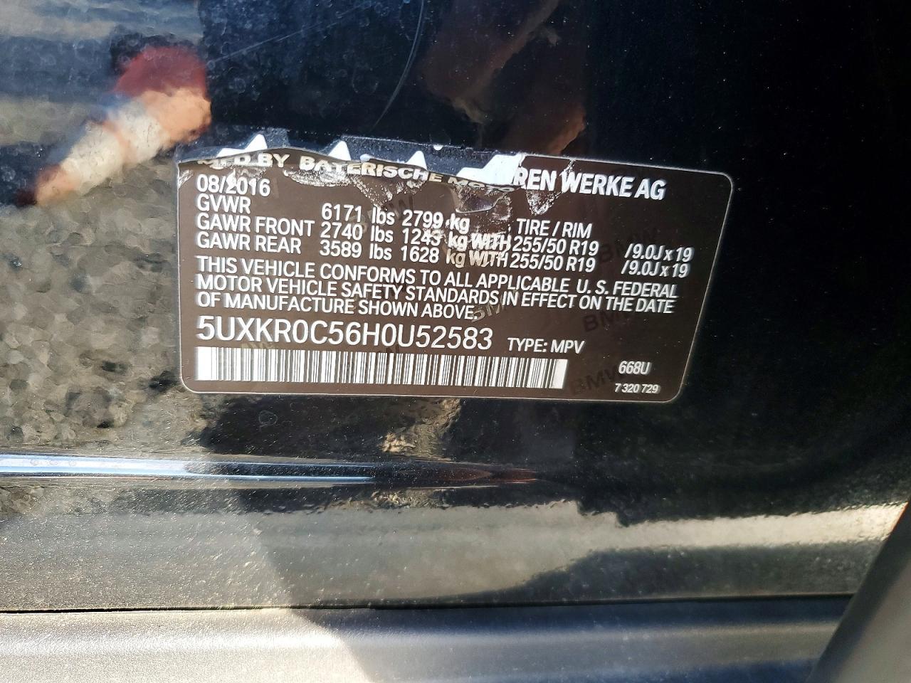 2017 BMW X5 xDrive35I - zdjęcie 13