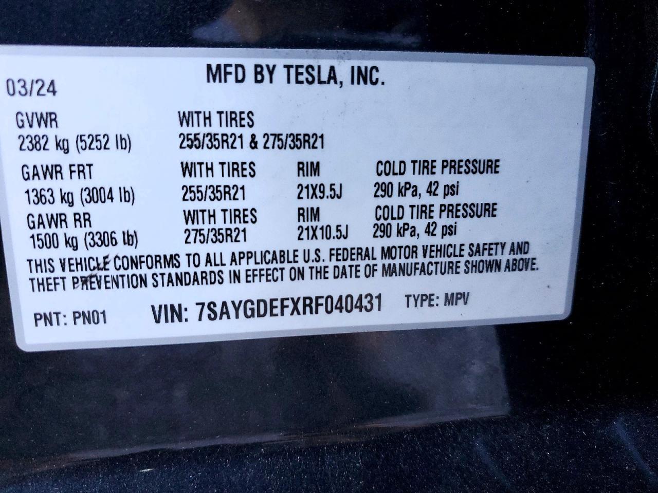 2024 Tesla Model Y - zdjęcie 13