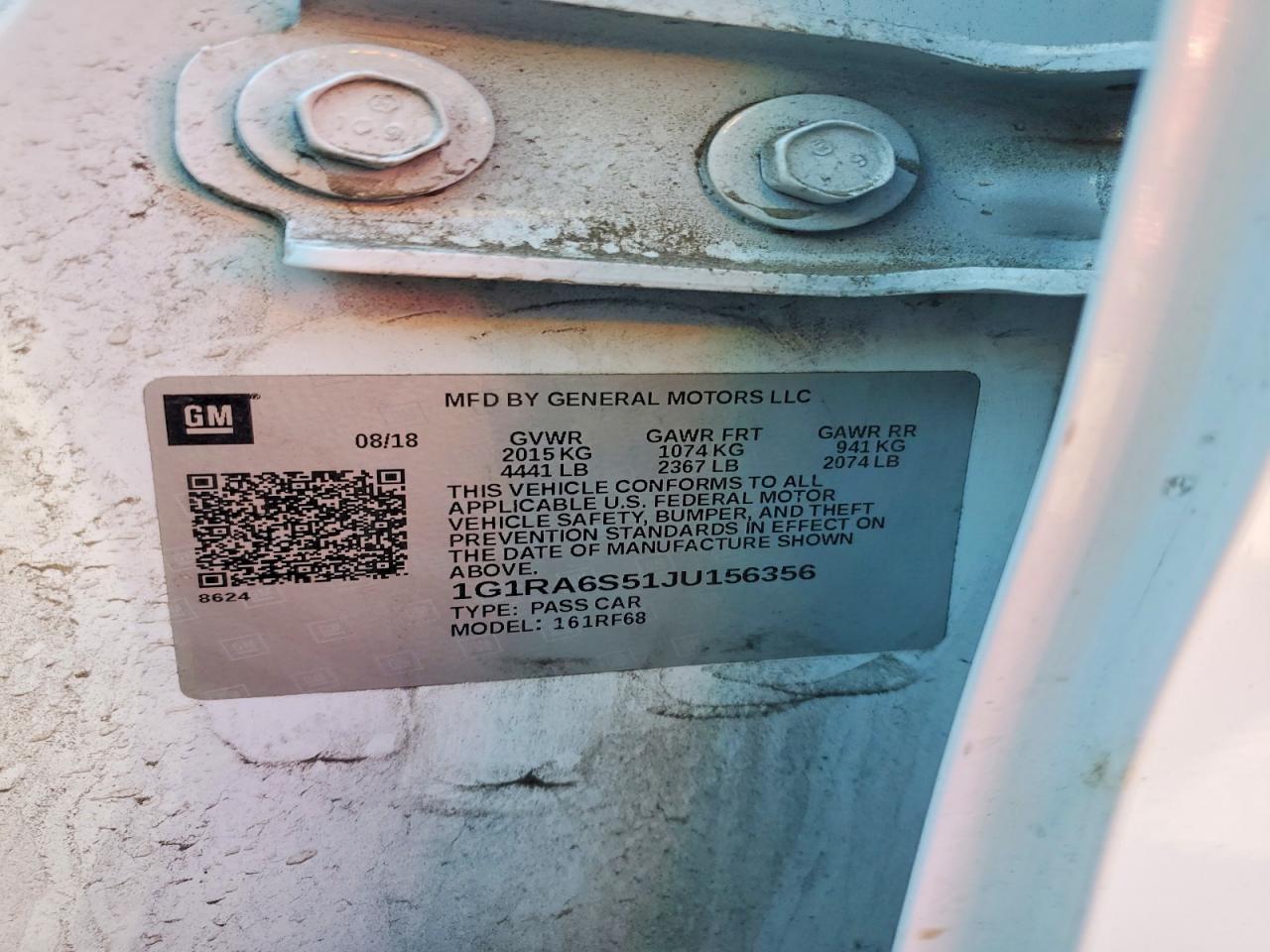 2018 Chevrolet Volt Lt - zdjęcie 12