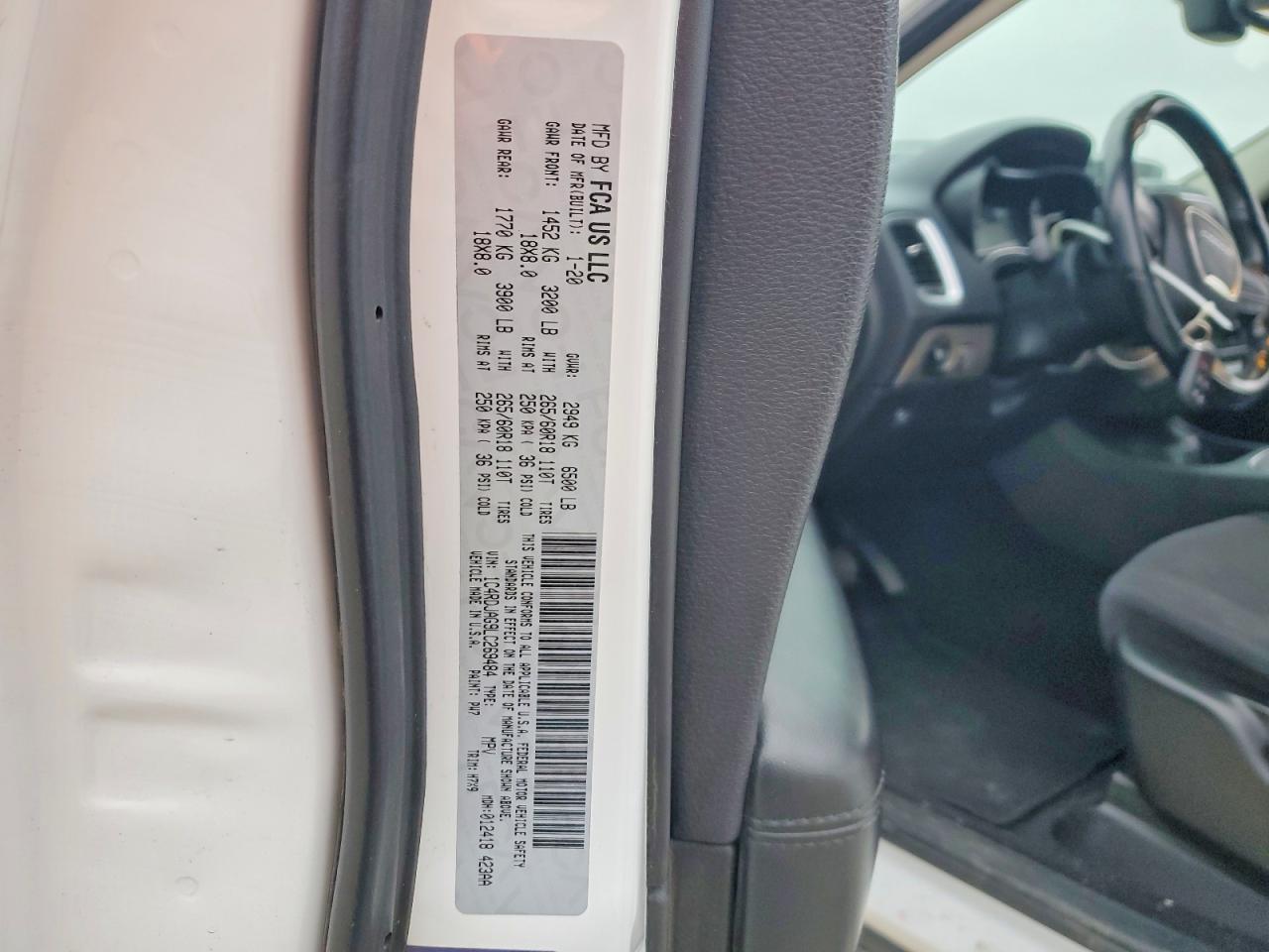 2020 Dodge Durango Sxt - zdjęcie 13