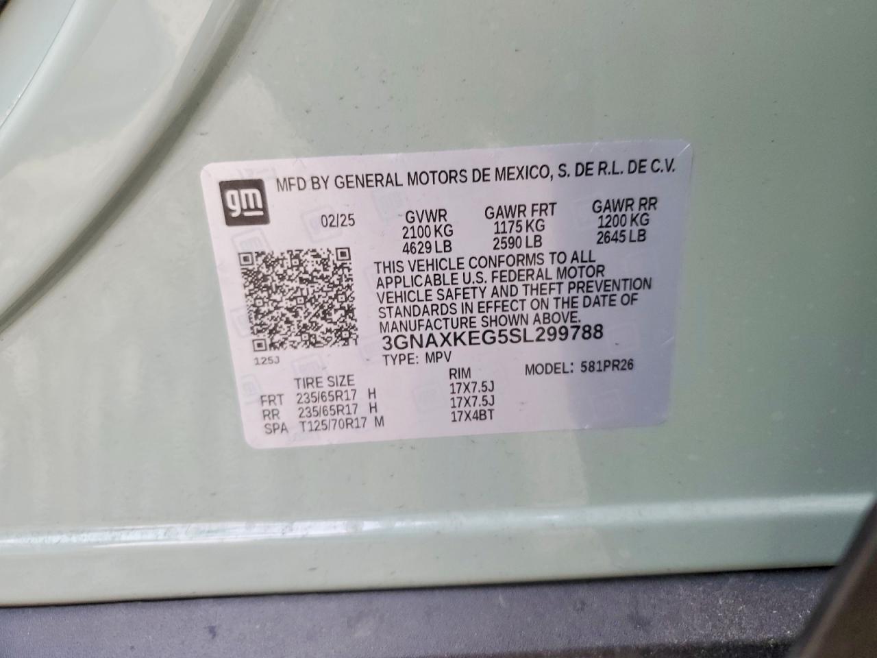 2025 Chevrolet Equinox Activ - zdjęcie 13