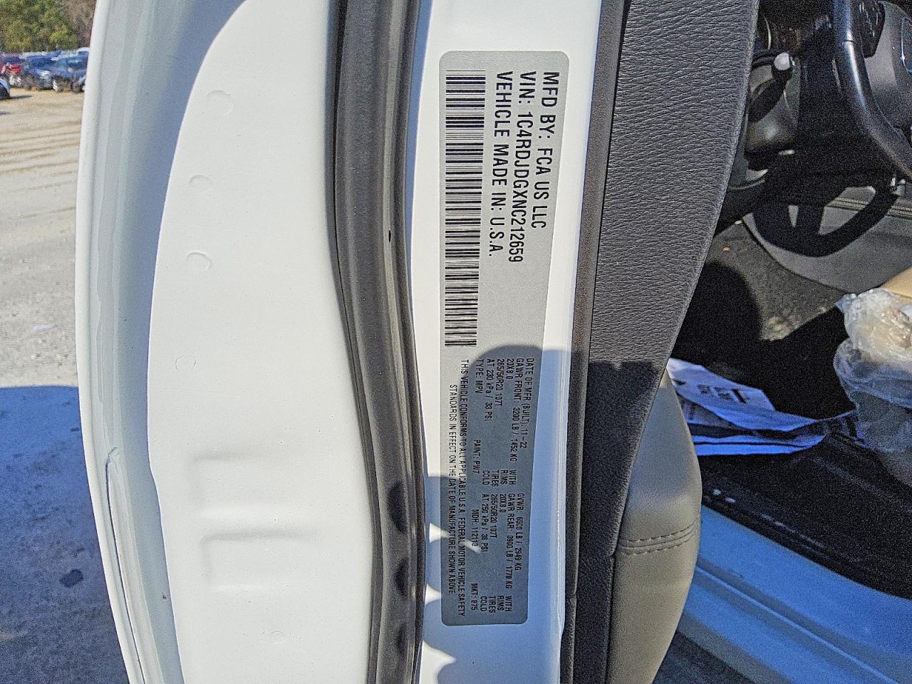 2022 Dodge Durango Gt - zdjęcie 13