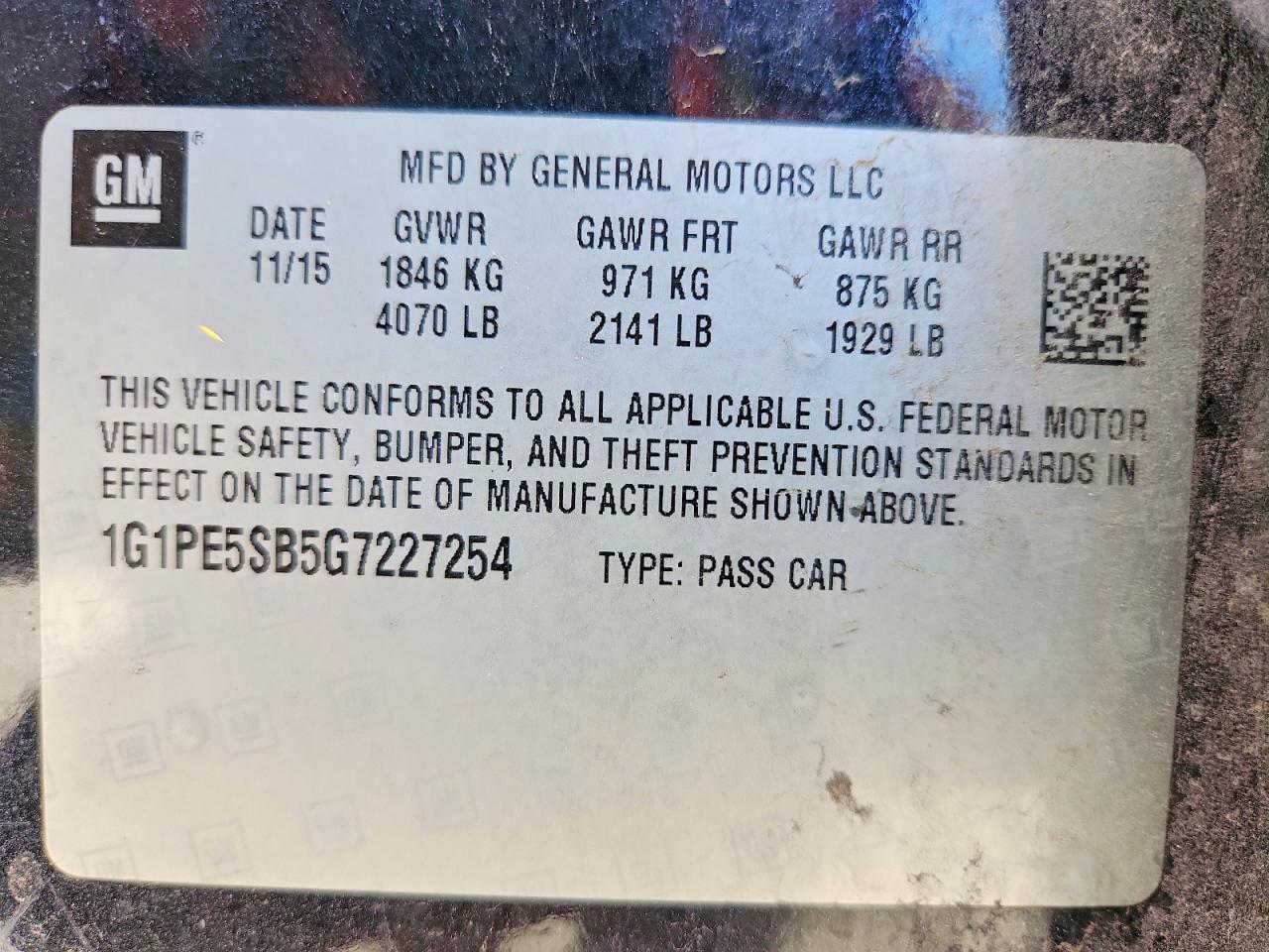 2016 Chevrolet Cruze Limited Lt - zdjęcie 12