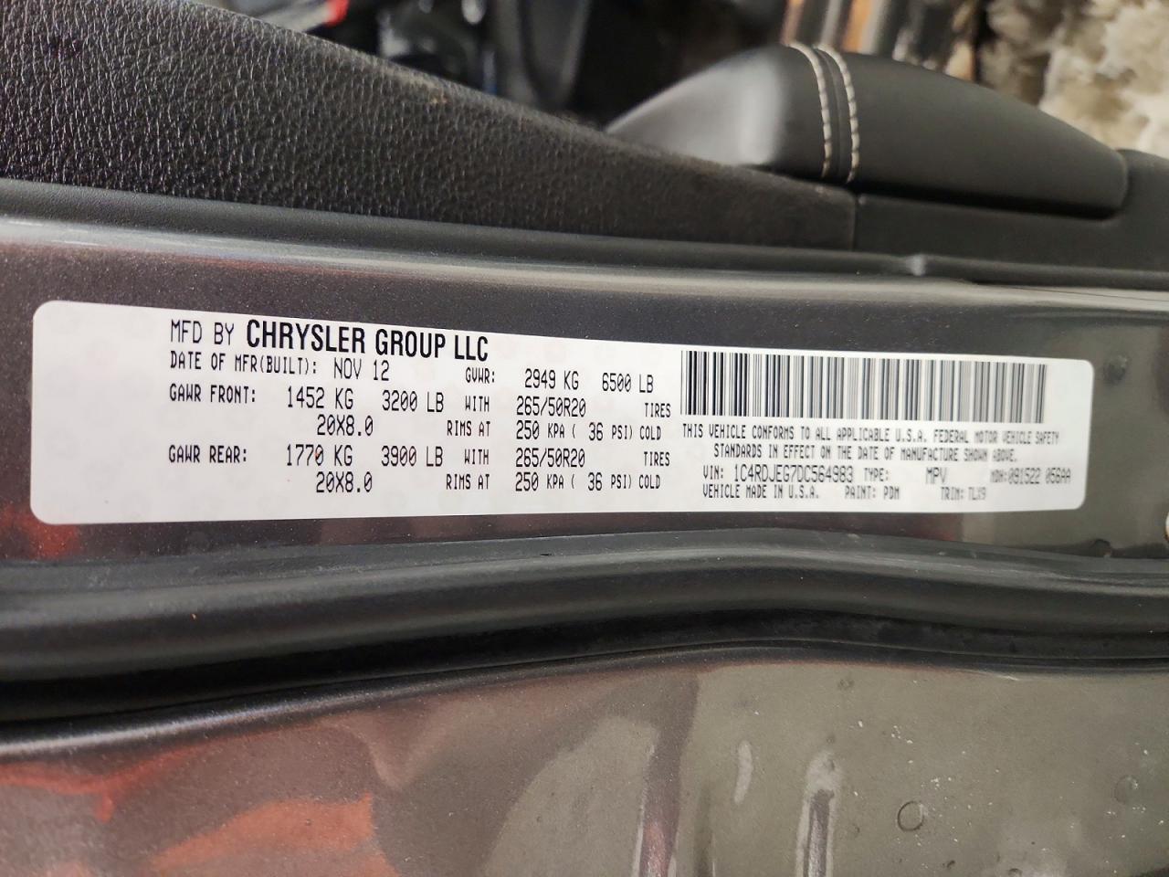 2013 Dodge Durango Citadel - zdjęcie 13