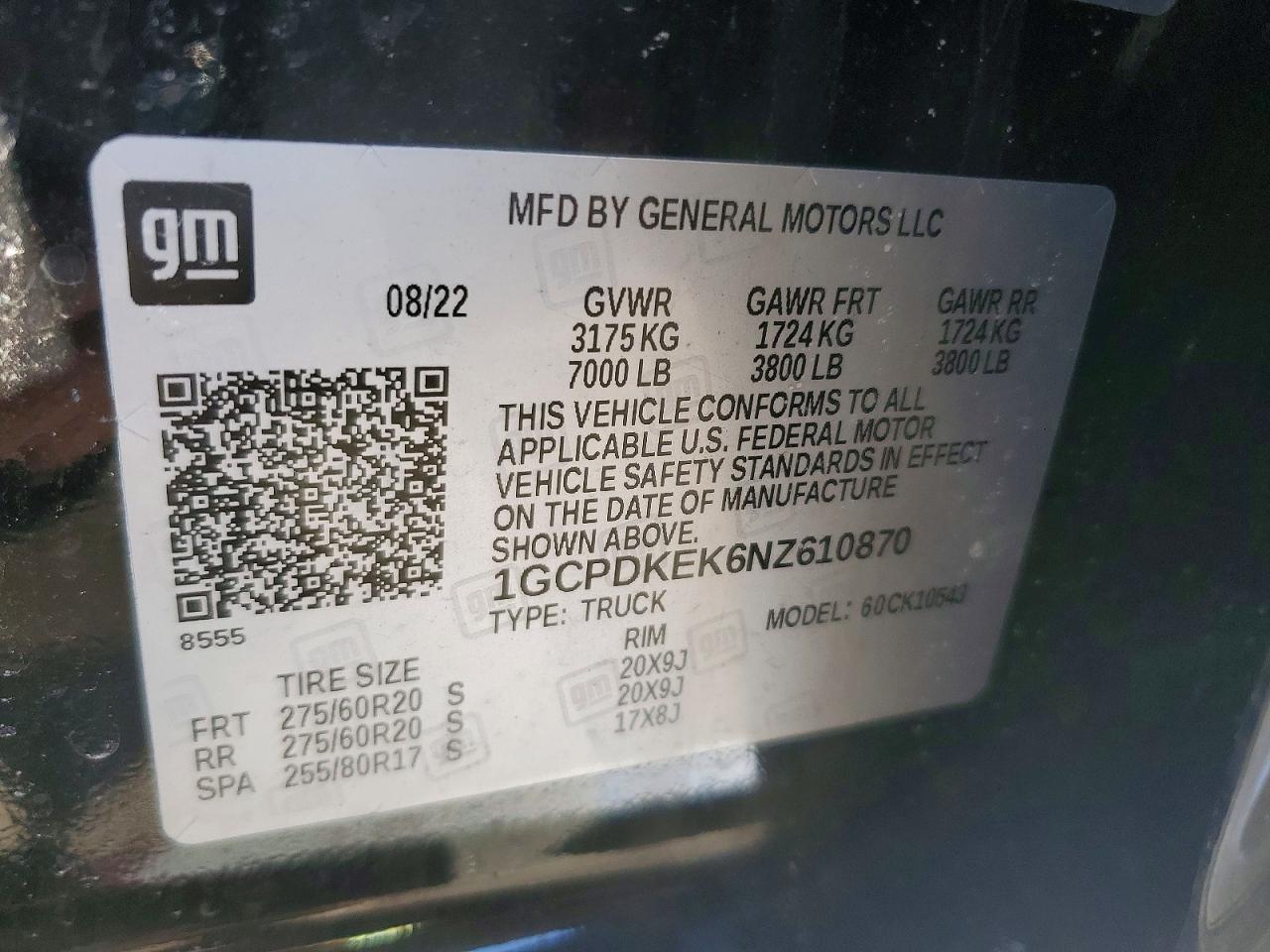 2022 Chevrolet Silverado K1500 Lt-L - zdjęcie 12