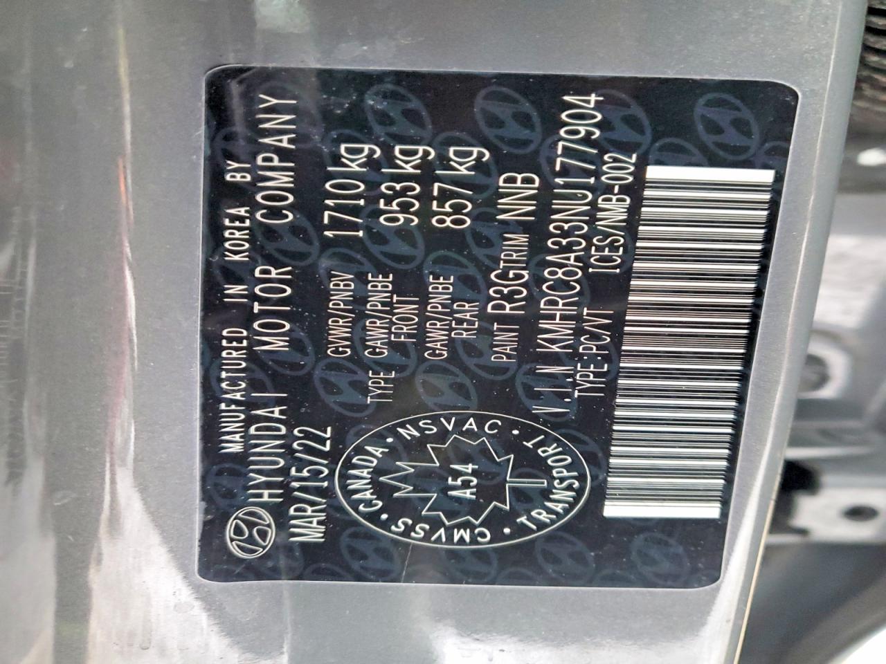 2022 Hyundai Venue Sel - zdjęcie 14