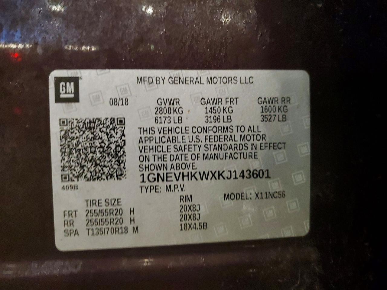 2019 Chevrolet Traverse Lt - zdjęcie 13