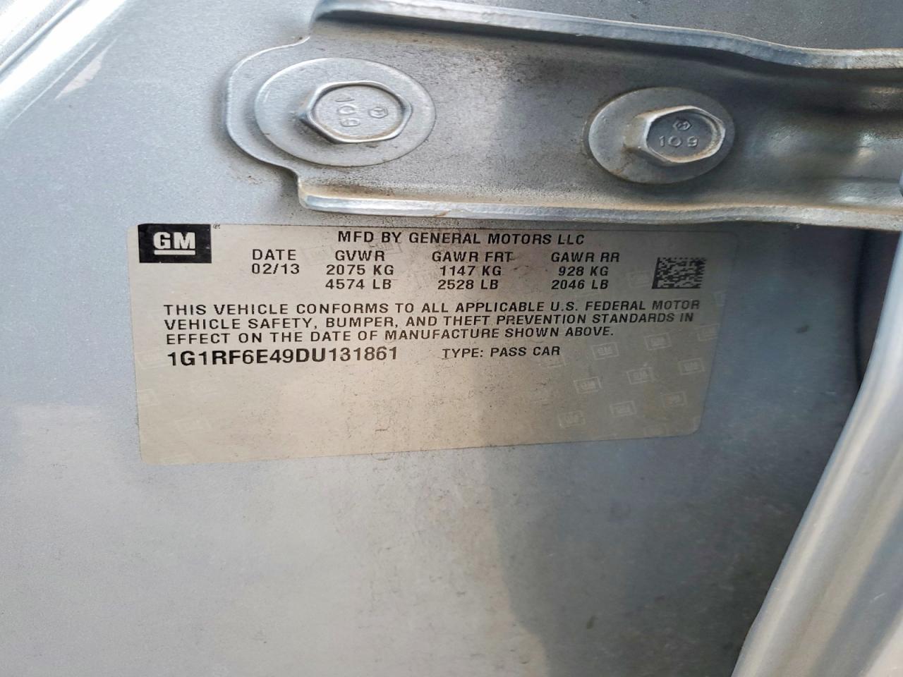 2013 Chevrolet Volt - zdjęcie 12