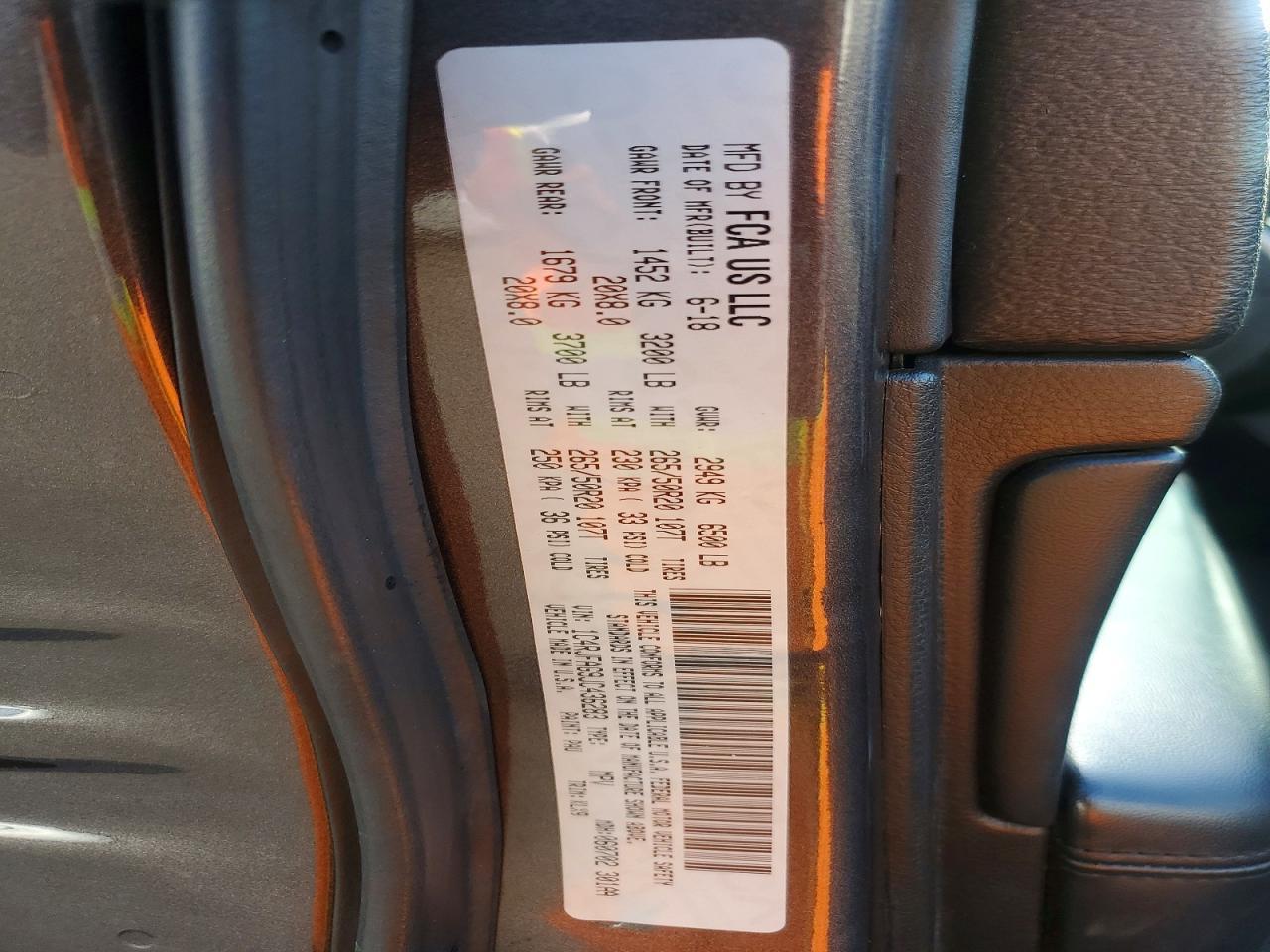 2018 Jeep Grand Cherokee Laredo - zdjęcie 13