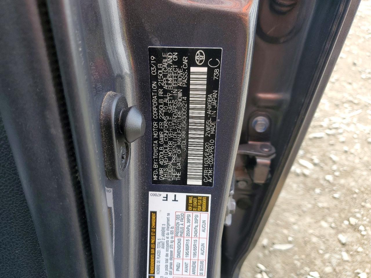 2019 Toyota Prius - zdjęcie 13