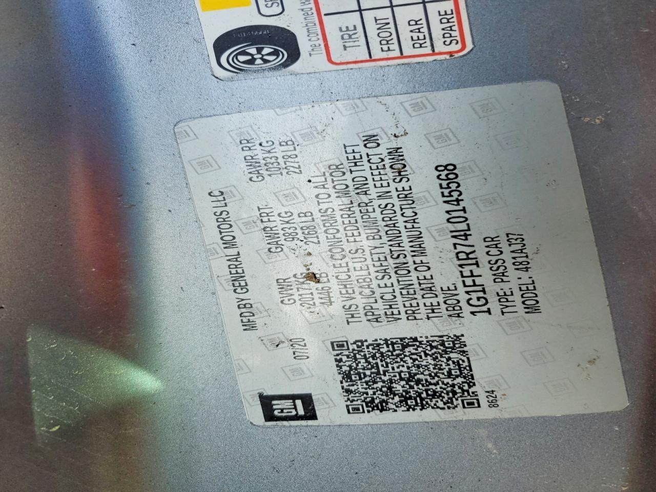 2020 Chevrolet Camaro Lz - zdjęcie 12