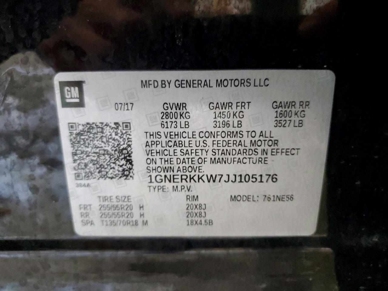 2018 Chevrolet Traverse Premier - zdjęcie 14