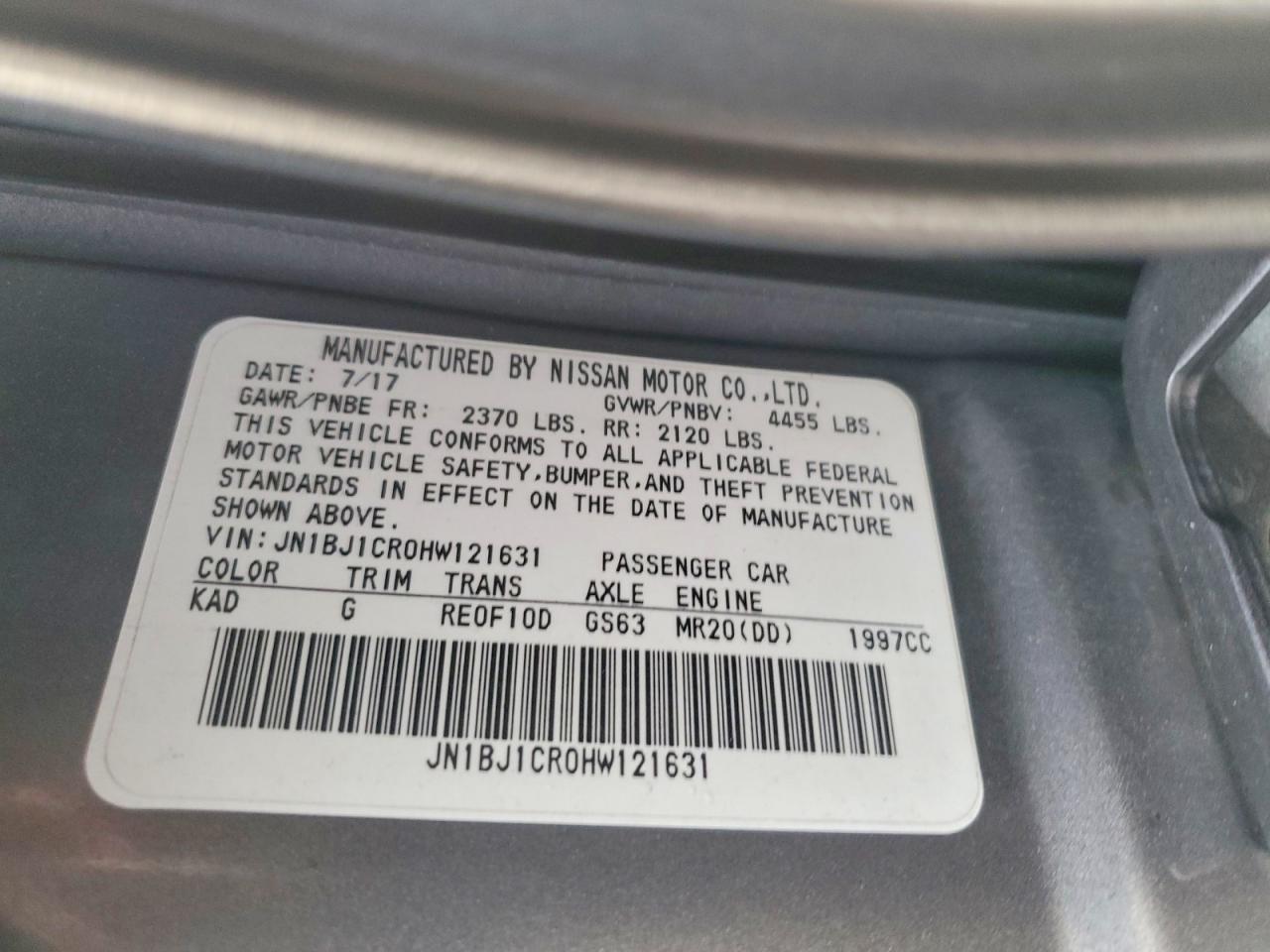 2017 Niss Rogue Sport Sl - zdjęcie 13