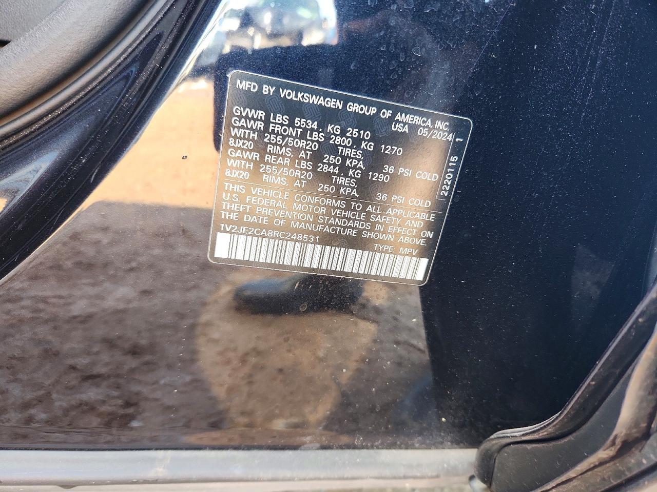 2024 Volkswagen Atlas Cross Sport Se - zdjęcie 13