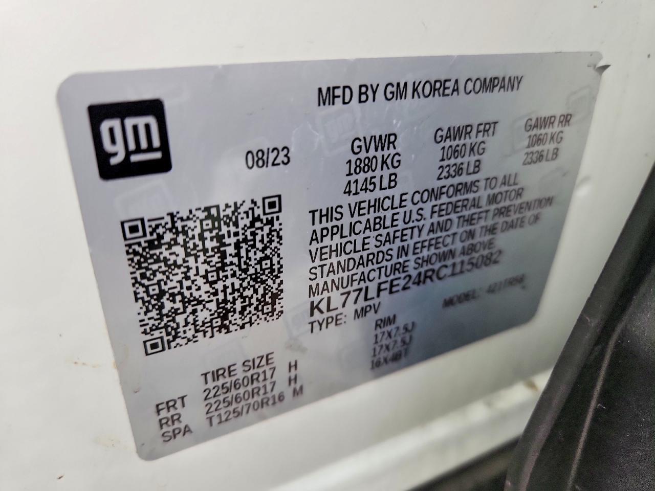 2024 Chevrolet Trax Ls - zdjęcie 13