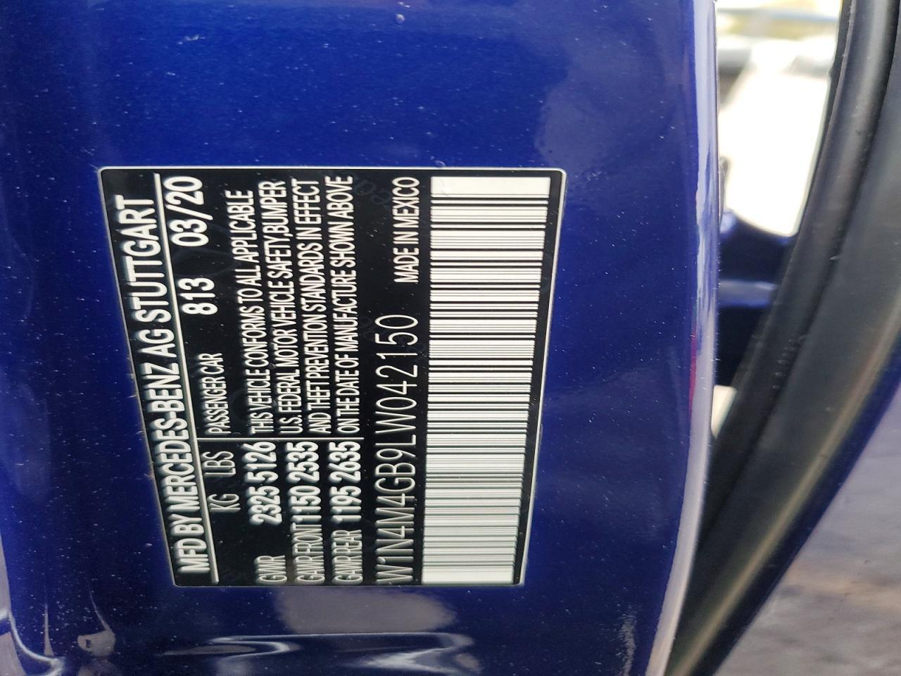 2020 Mercedes-Benz Glb 250 - zdjęcie 14