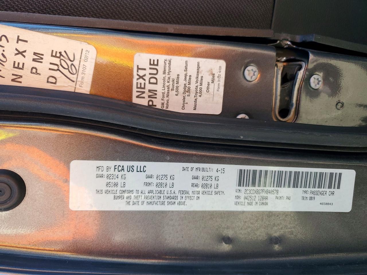 2015 Dodge Charger Se - zdjęcie 12