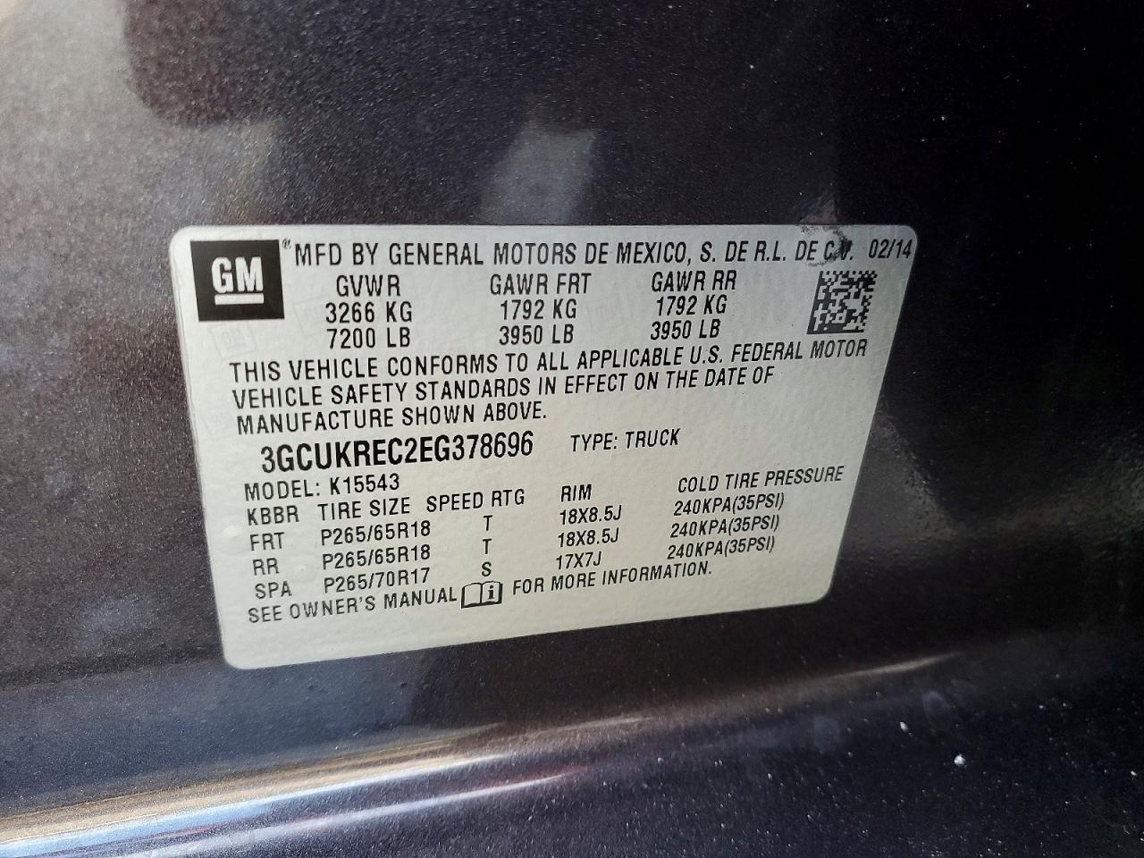 2014 Chevrolet Silverado K1500 Lt - zdjęcie 12