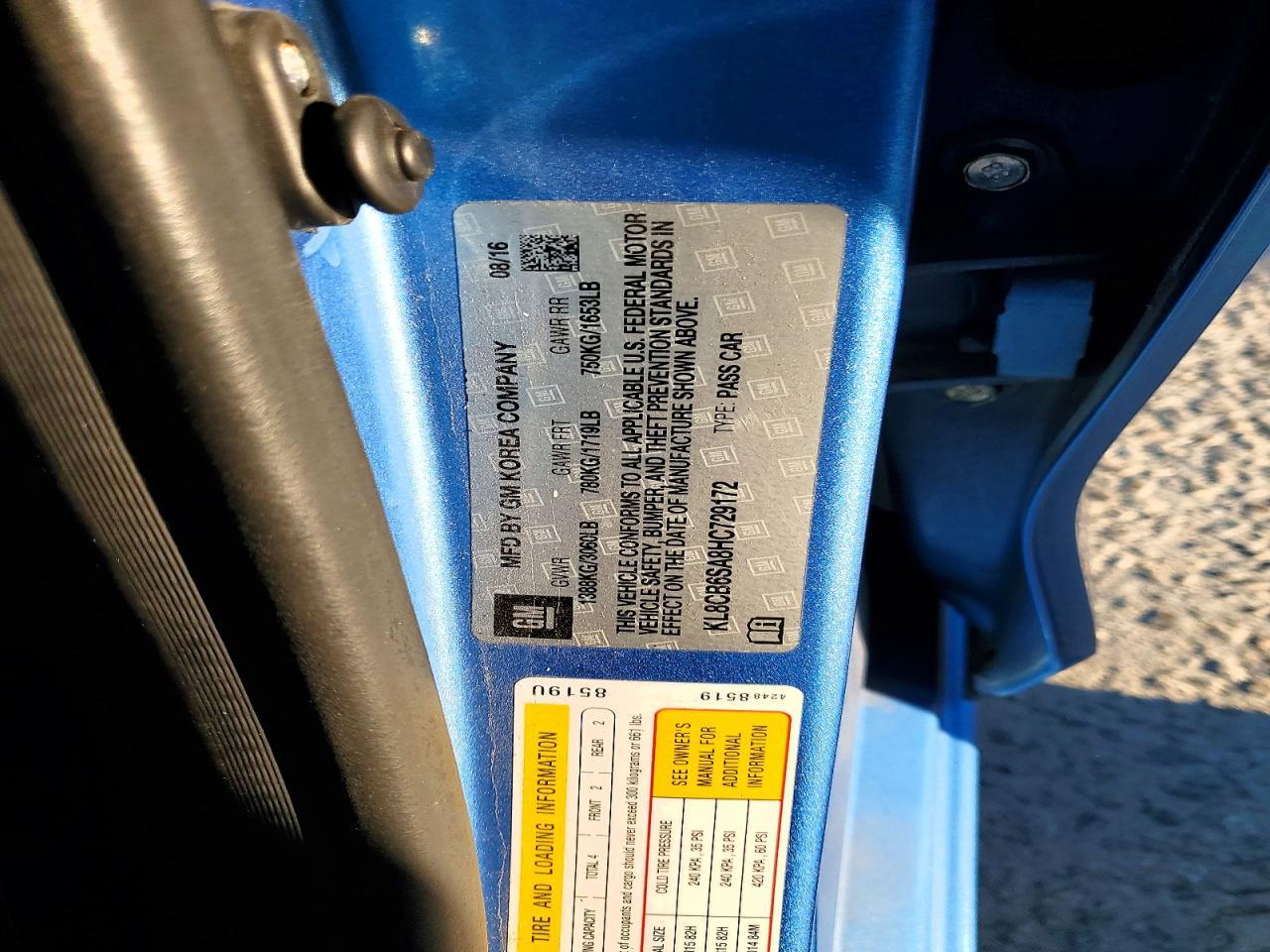 2017 Chevrolet Spark Ls - zdjęcie 13