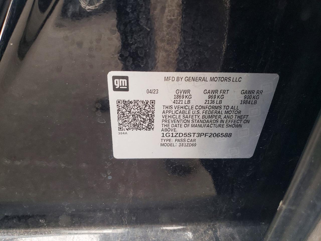 2023 Chevrolet Malibu Lt - zdjęcie 12