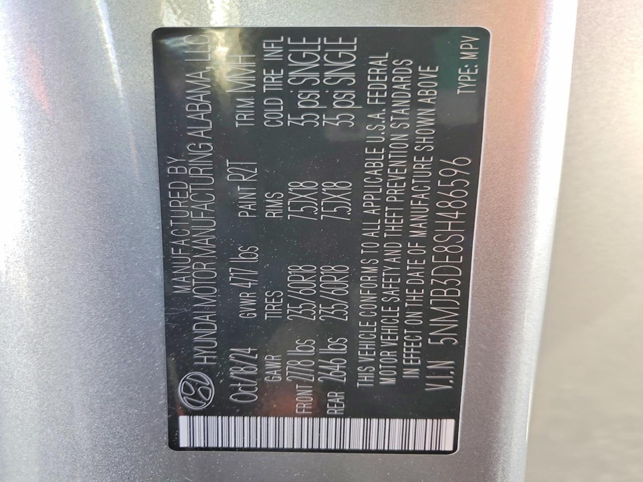 2025 Hyundai Tucson Sel - zdjęcie 14