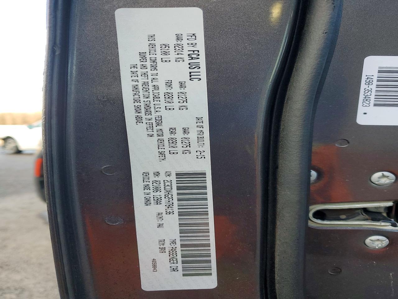 2015 Dodge Charger Sxt - zdjęcie 12