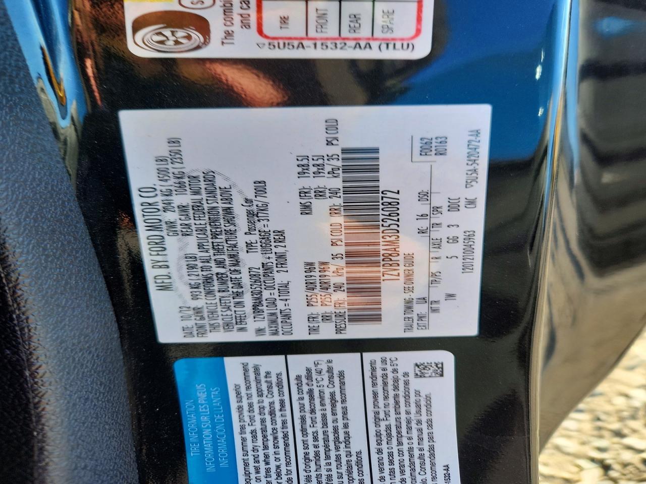 2013 Ford Mustang - zdjęcie 12