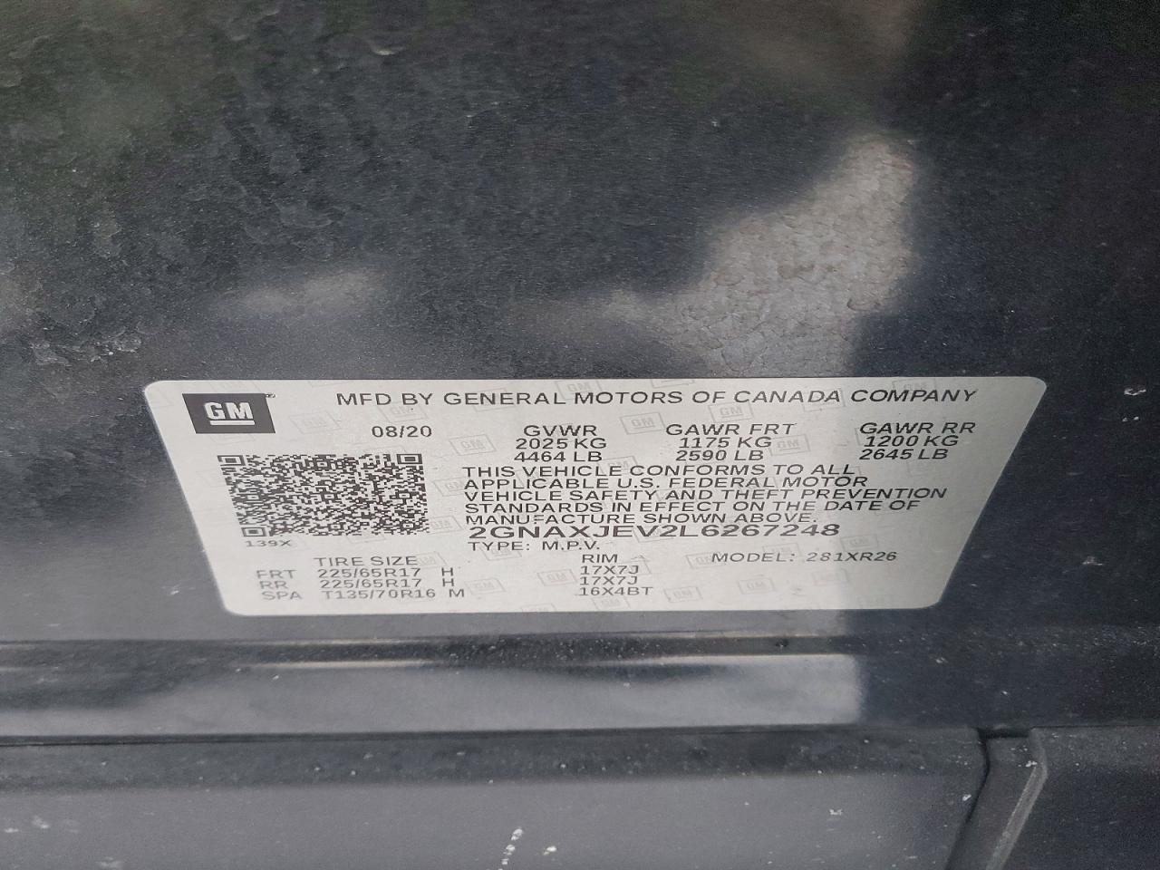 2020 Chevrolet Equinox Lt - zdjęcie 13