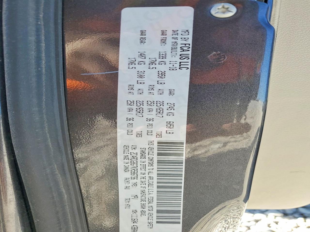 2019 Dodge Grand Caravan Se - zdjęcie 13