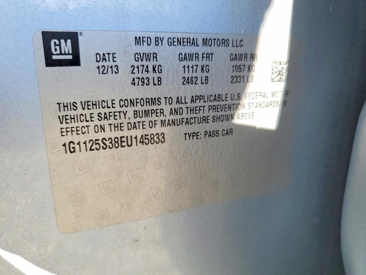 2014 Chevrolet Impala Lt - zdjęcie 13