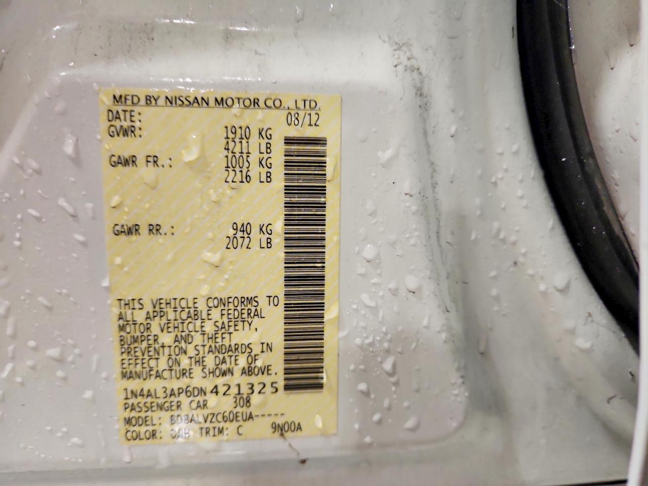 2013 Nissan Altima 2.5 - zdjęcie 12