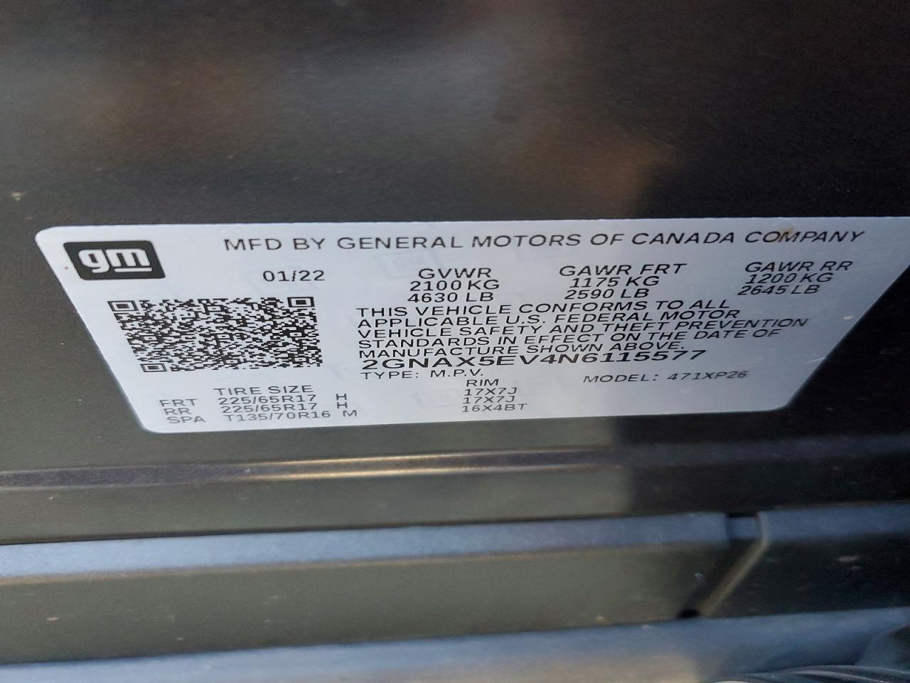 2022 Chevrolet Equinox Ls - zdjęcie 14