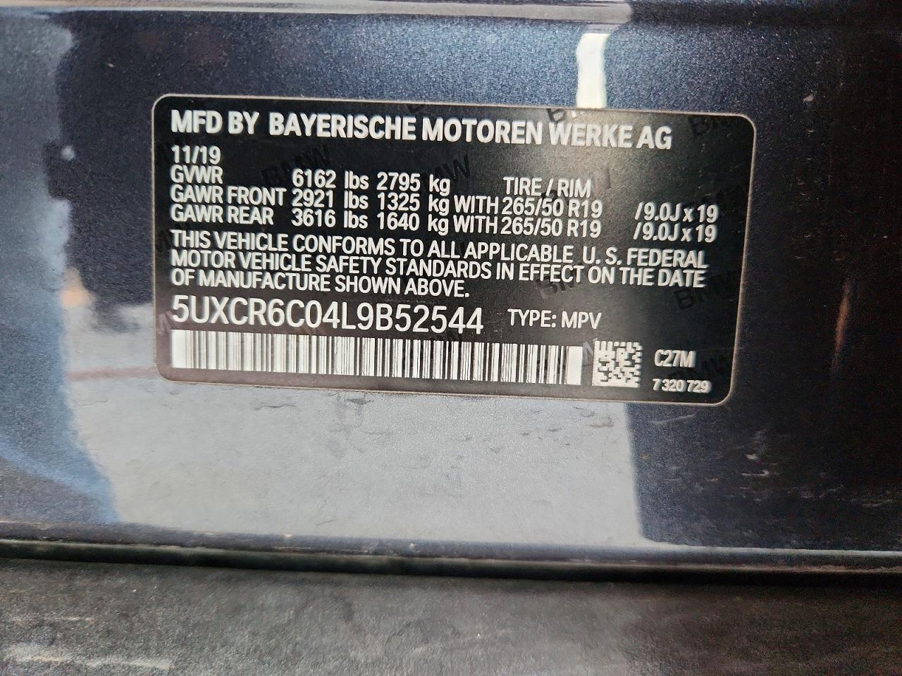 2020 BMW X5 xDrive40I - zdjęcie 14