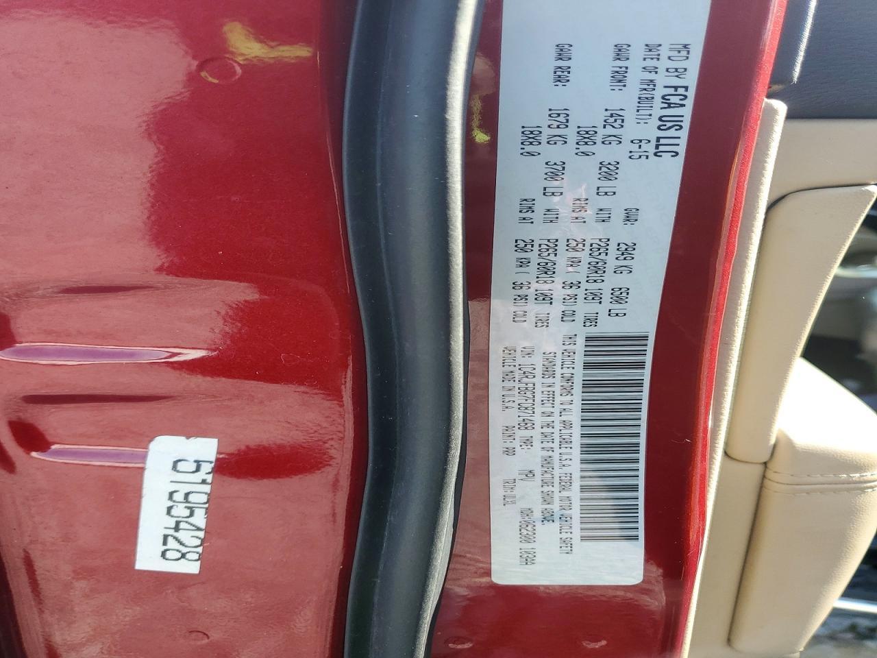 2015 Jeep Grand Cherokee Limited - zdjęcie 13