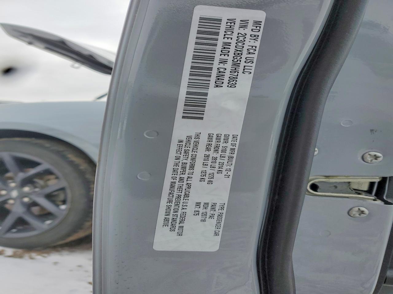 2021 Dodge Charger Sxt - zdjęcie 12