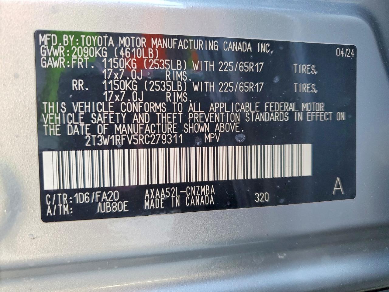 2024 Toyota Rav4 Xle - zdjęcie 14