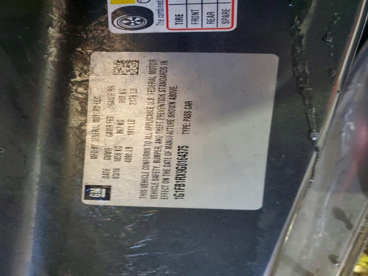 2016 Chevrolet Camaro Lt - zdjęcie 12