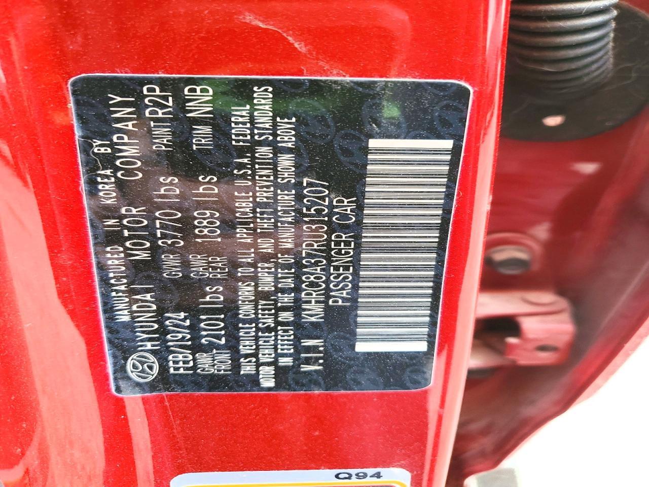 2024 Hyundai Venue Sel - zdjęcie 14