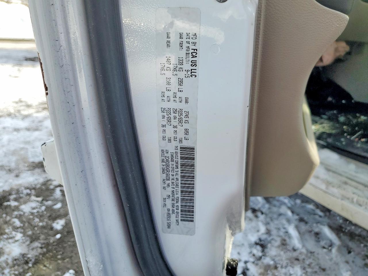 2016 Dodge Grand Caravan Se - zdjęcie 13