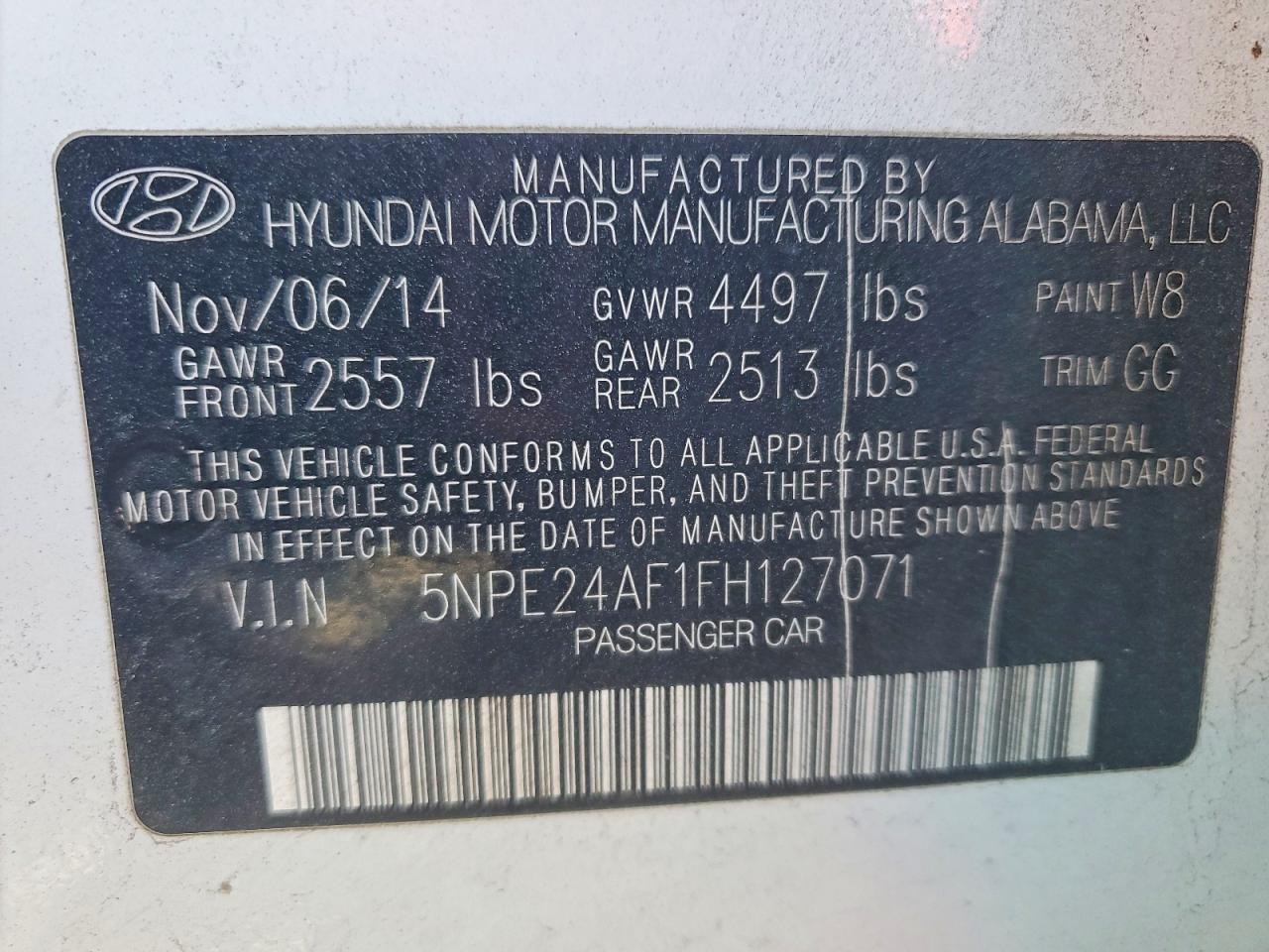 2015 Hyundai Sonata Se - zdjęcie 12