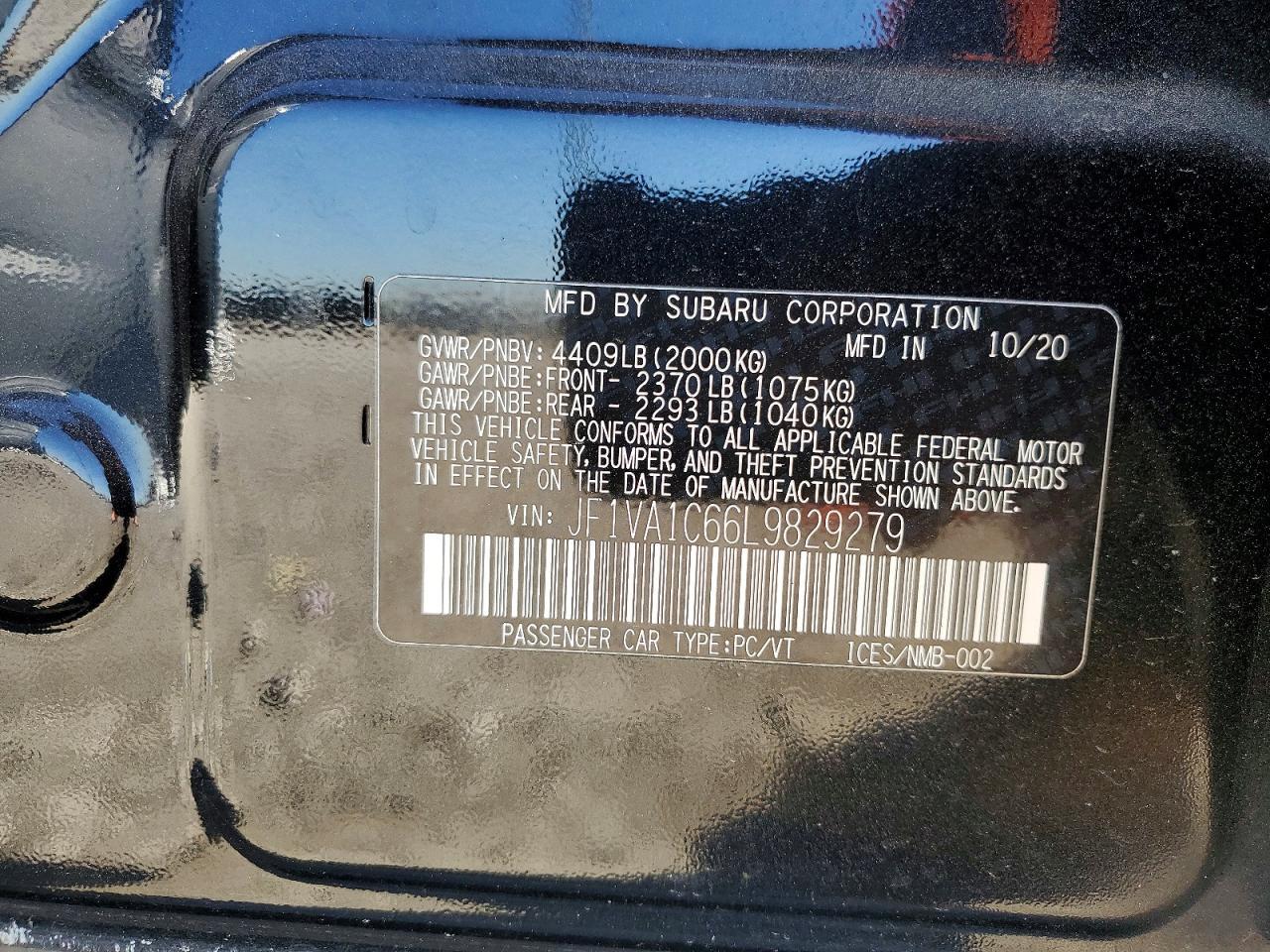2020 Subaru Wrx Premium - zdjęcie 12