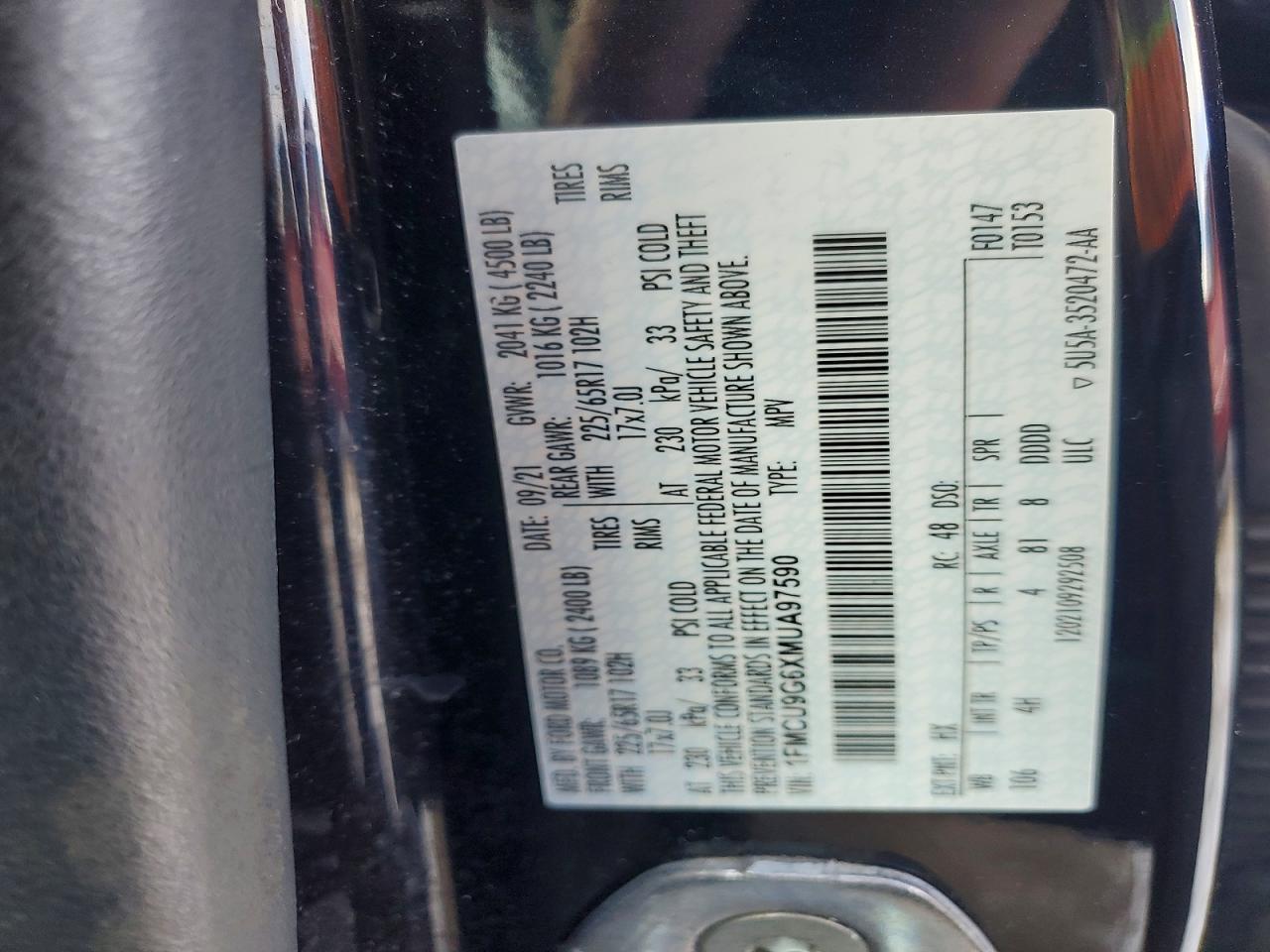 2021 Ford Escape Se - zdjęcie 13