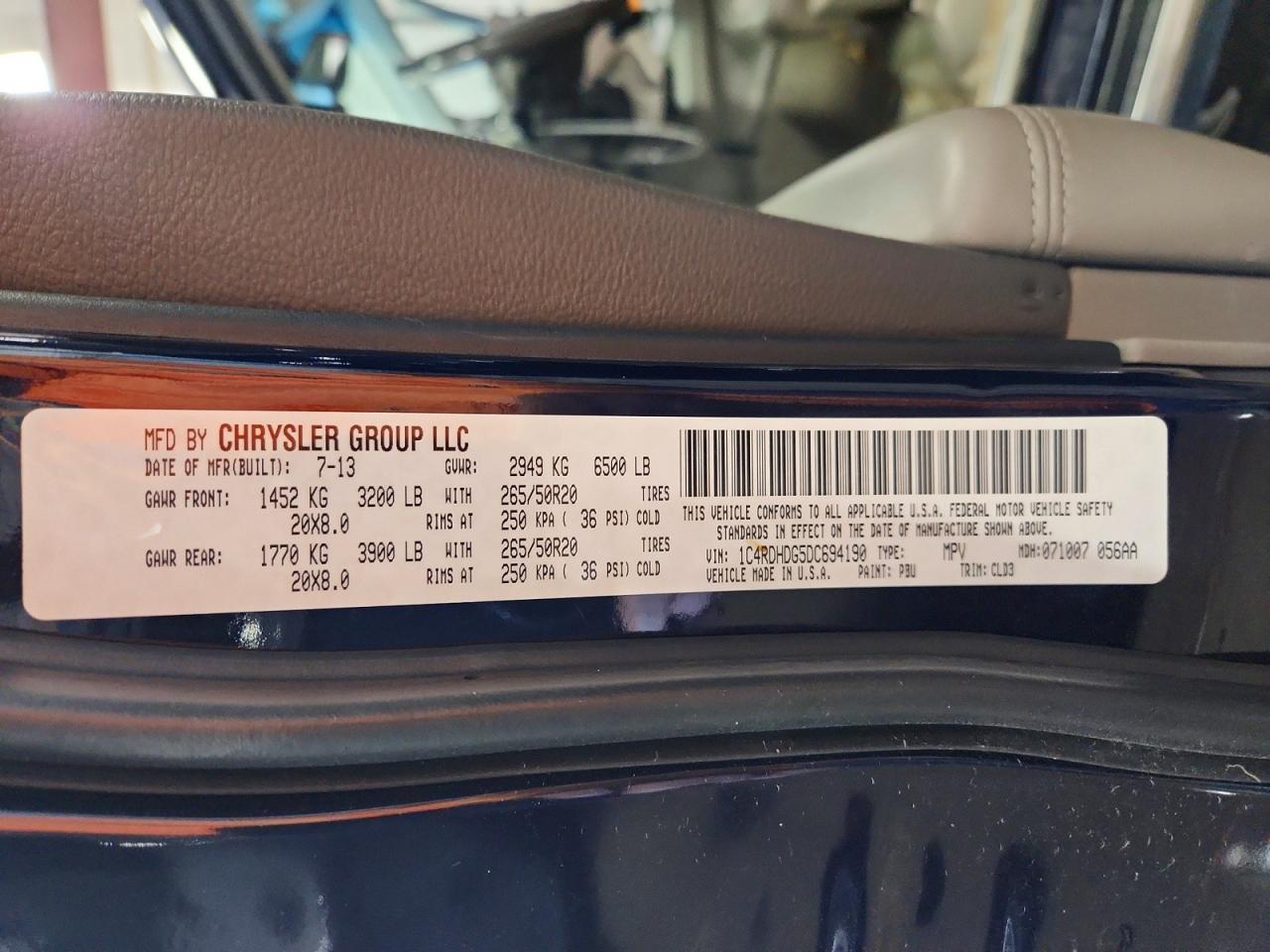 2013 Dodge Durango Crew - zdjęcie 13