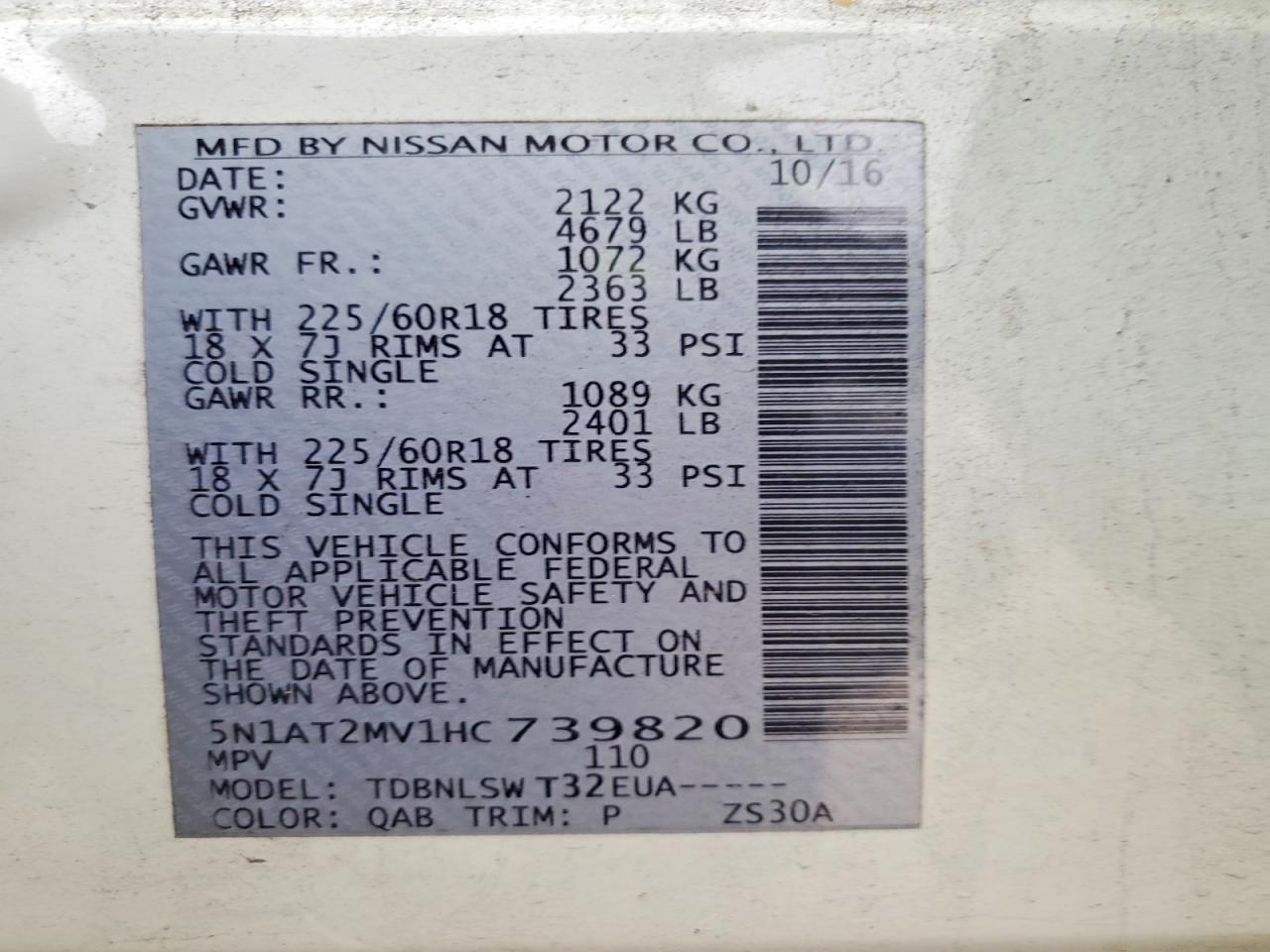 2017 Niss Rogue Sv - zdjęcie 13